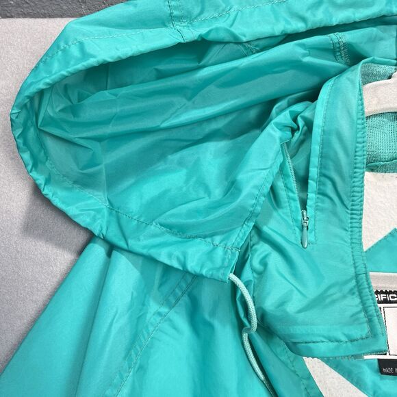 VTG Women's PACIFIC TRAIL Teal Windbreaker Hiking Jacket, Sz XL Gorpcore‎ - Picture 11 of 11